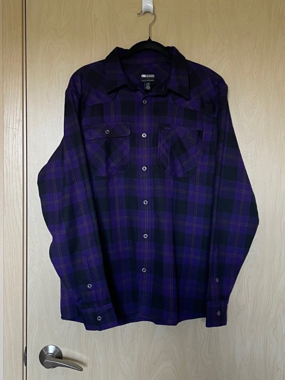 Outdoor Research Feedback Flannel, Men's Size L